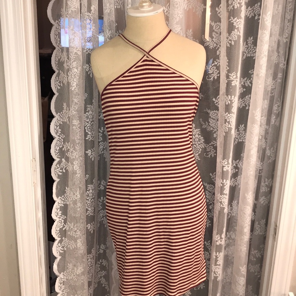 ‼️PRICE DROP‼️ Halter Top Body-Con Dress Women’s L